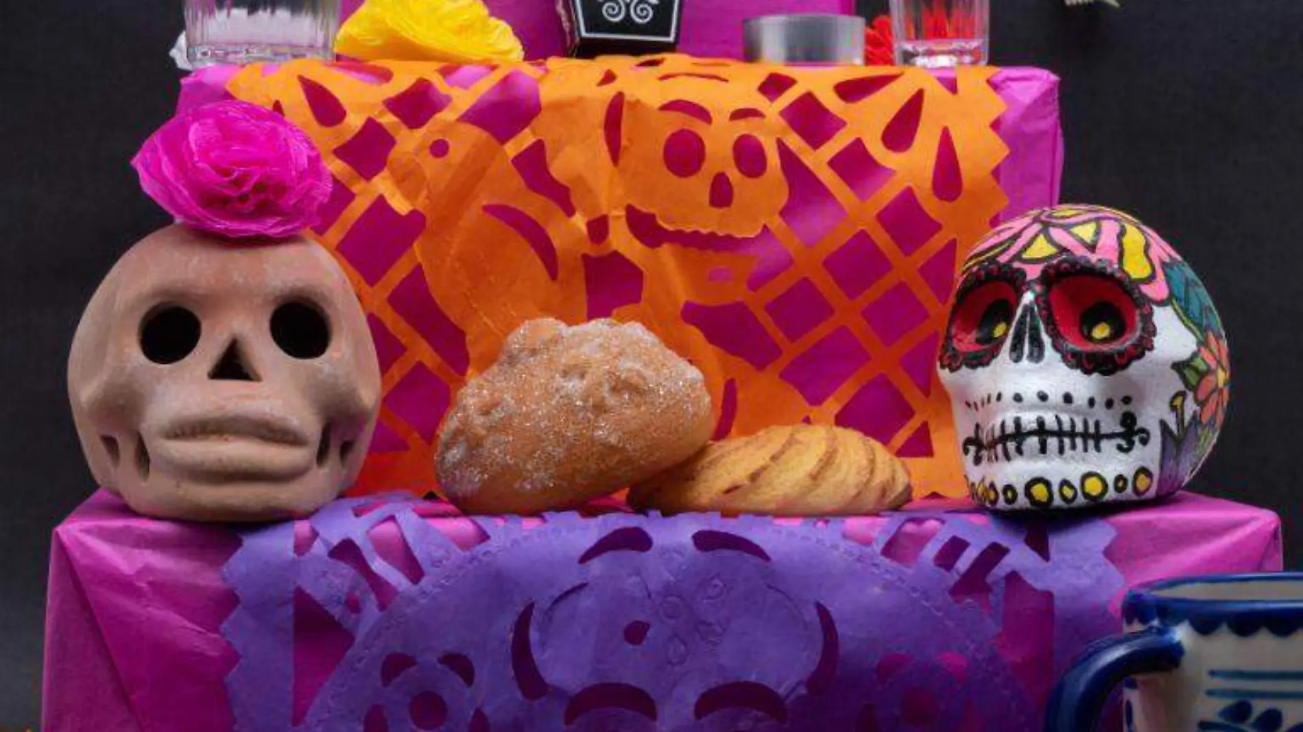 CUE Ofrenda de día de muertos